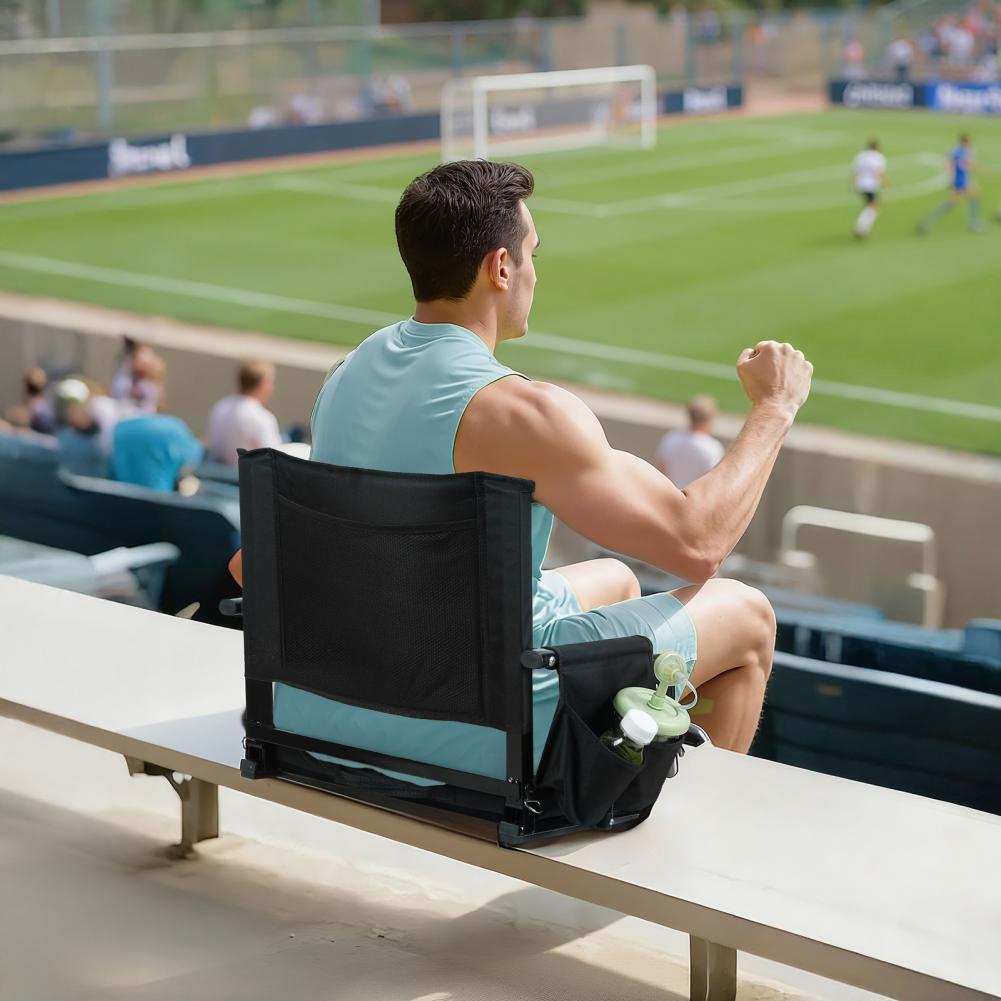 ที่นั่งสนามกีฬาแบบพับได้ 2 ชิ้ - Outdoor Furniture Metal บทวิจารณ์และราคา