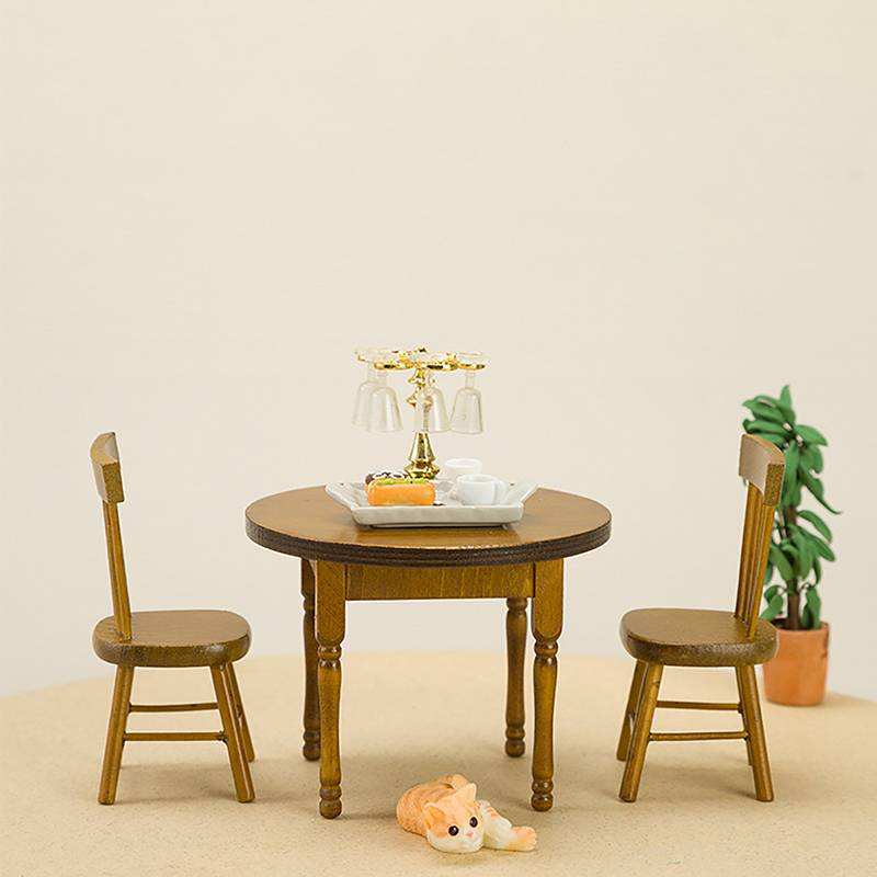 1/12 ตุ๊กตาจิ๋วเฟอร์นิเจอร์ชุด - Outdoor Furniture Wood บทวิจารณ์และราคา