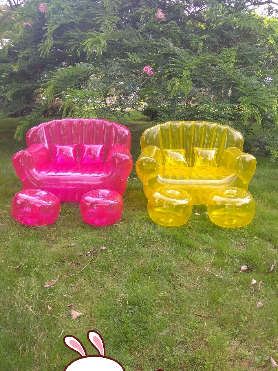 Inflatable สไตล์หรูหรารุ่นคู่  - Outdoor Furniture Luxury บทวิจารณ์และราคา